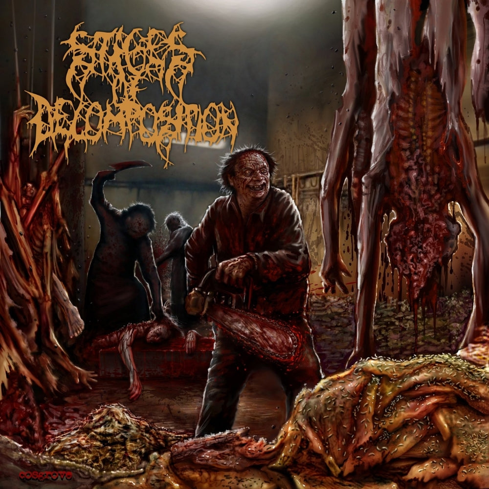 Stages Of Decomposition - Piles Of Rotting Flesh - CD DIGIPAK - Gore House Productions