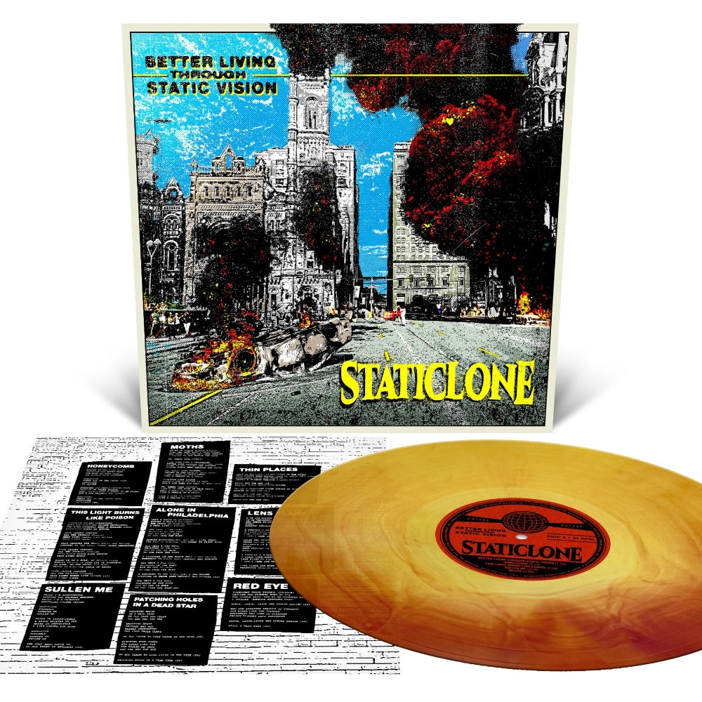 Staticlone - Better Living Through Static Vision - LP COLOURED - Relapse Records