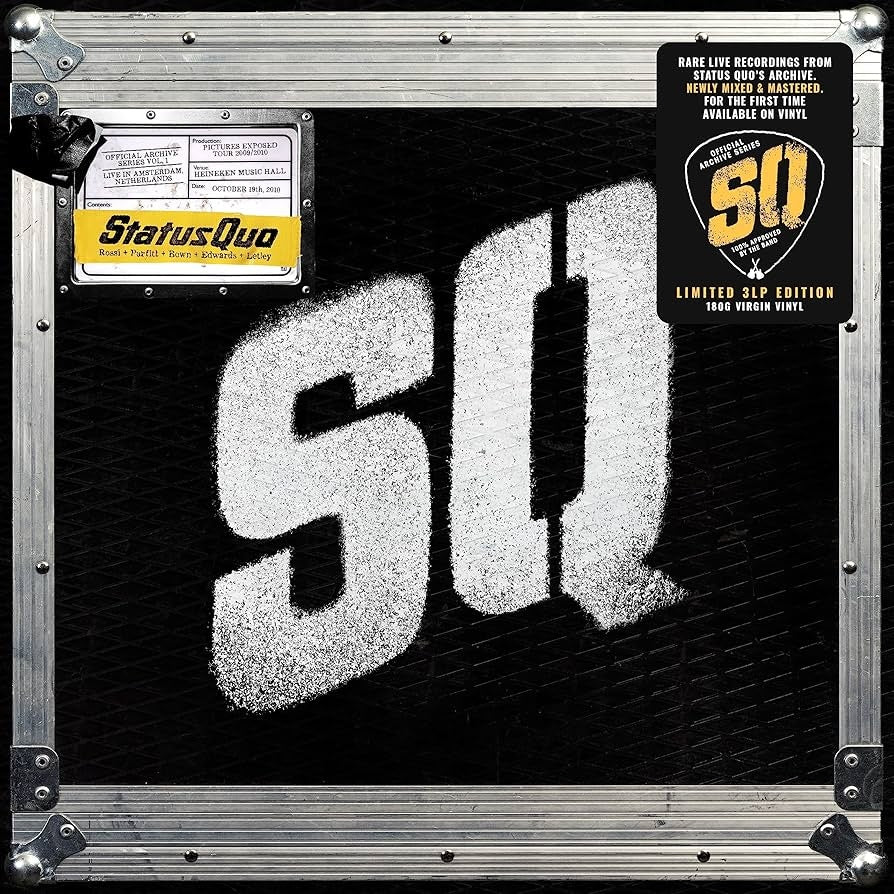 Status Quo - Official Archive Series Vol. 1 - Live In Amsterdam - 2CD DIGIPAK - earMUSIC