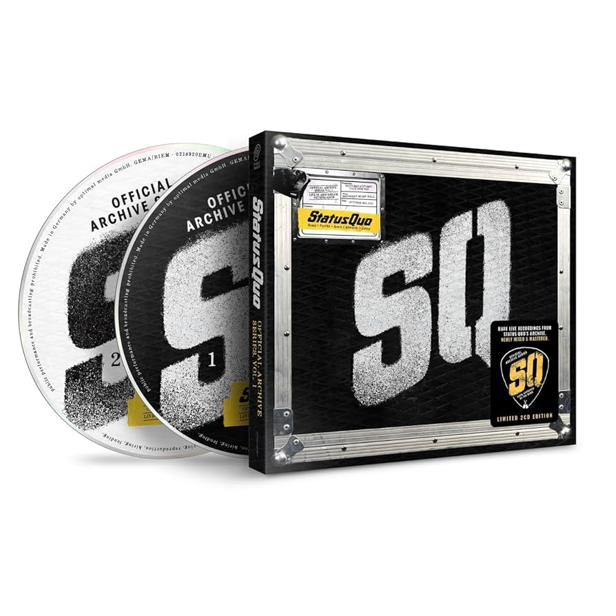 Status Quo - Official Archive Series Vol. 1 - Live In Amsterdam - 2CD DIGIPAK - earMUSIC - Image 2