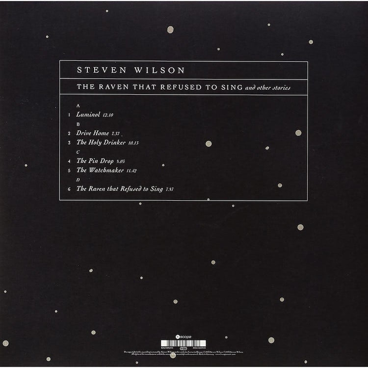 Steven Wilson - The Raven That Refused To Sing... - DOUBLE LP GATEFOLD - Transmission Recordings - Image 3