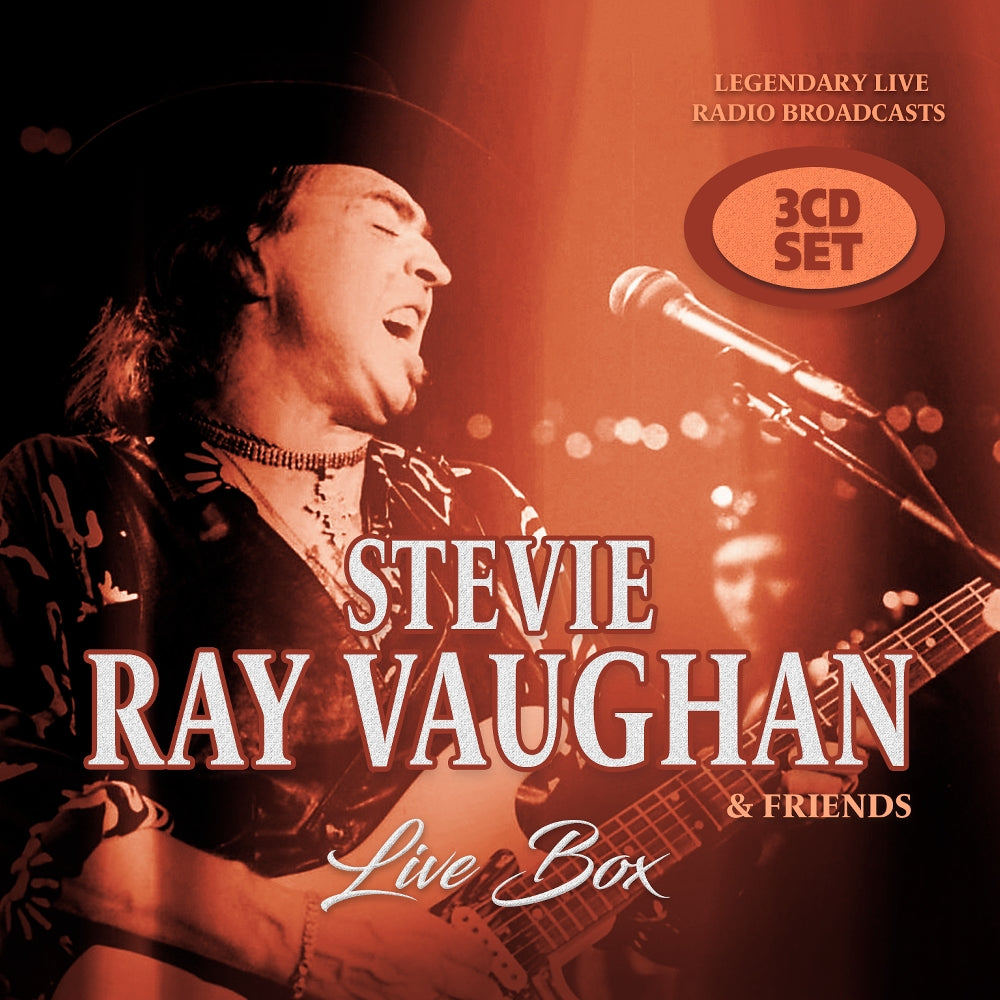 Stevie Ray Vaughan & Friends - Live Box (Legendary Broadcast Recordings) - 3CD DIGISLEEVE - Laser Media