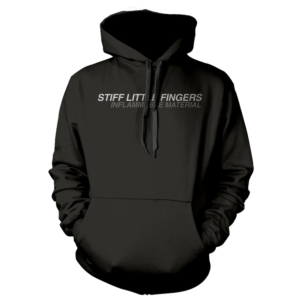 Stiff Little Fingers - Inflammable Material - Hooded Sweat Shirt - PHD