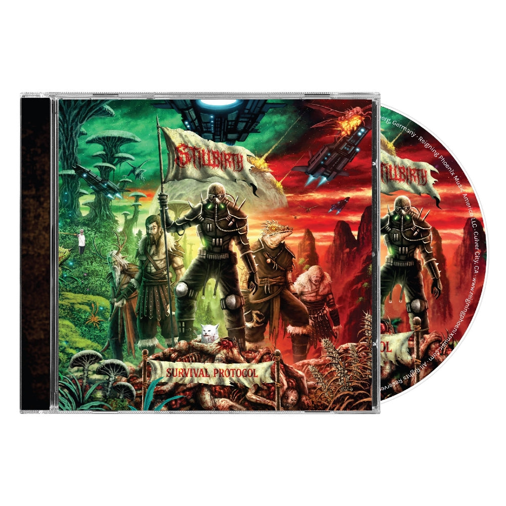 Stillbirth - Survival Protocol - CD - Reigning Phoenix Music - Image 2