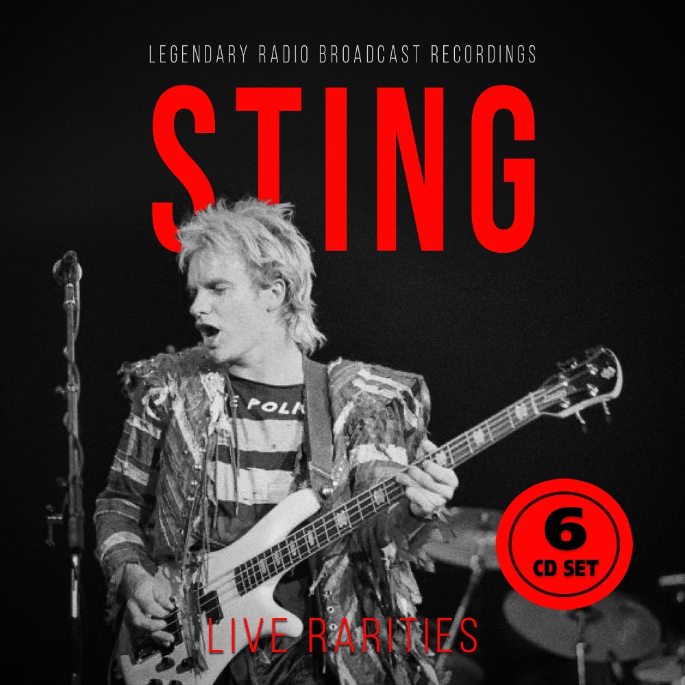 Sting - Live Rarities (Legendary Radio Brodcast Recordings) - 6CD DIGISLEEVE - Laser Media