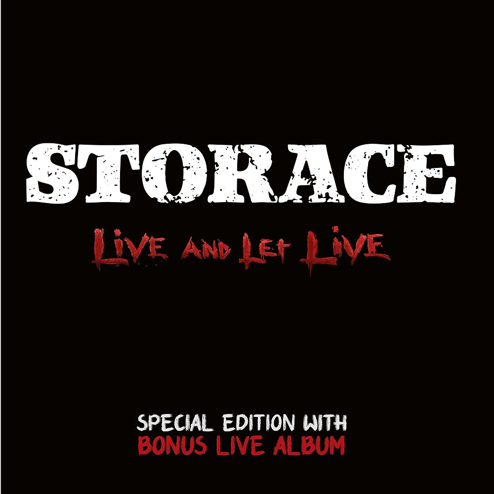 Storace - Live And Let Live - DOUBLE CD - Frontiers Records