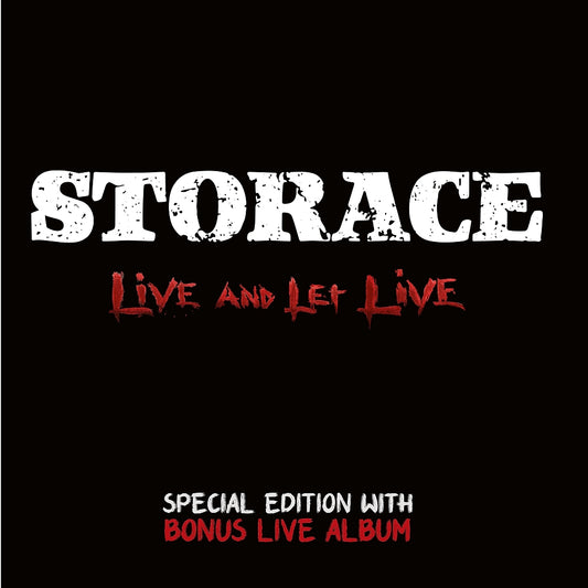 Storace - Live And Let Live - DOUBLE CD - Frontiers Records
