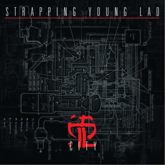 Strapping Young Lad - City - DOUBLE LP GATEFOLD COLOURED - Listenable