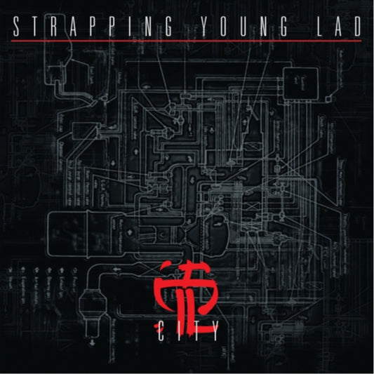 Strapping Young Lad - City - DOUBLE LP GATEFOLD COLOURED - Listenable