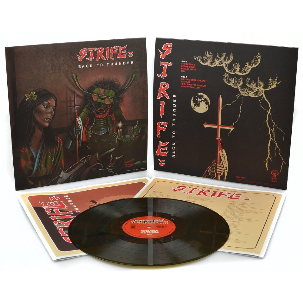 Strife - Back To Thunder - LP COLOURED - Shadow Kingdom Records