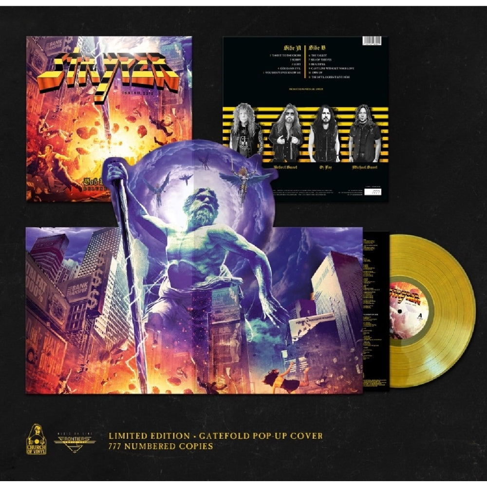 Stryper - God Damn Evil - LP Gatefold Coloured - Church Of Vinyl