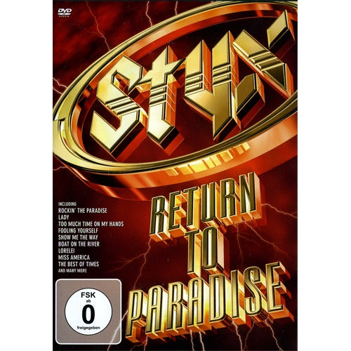 Styx - Return To Paradise - DVD - Intergroove