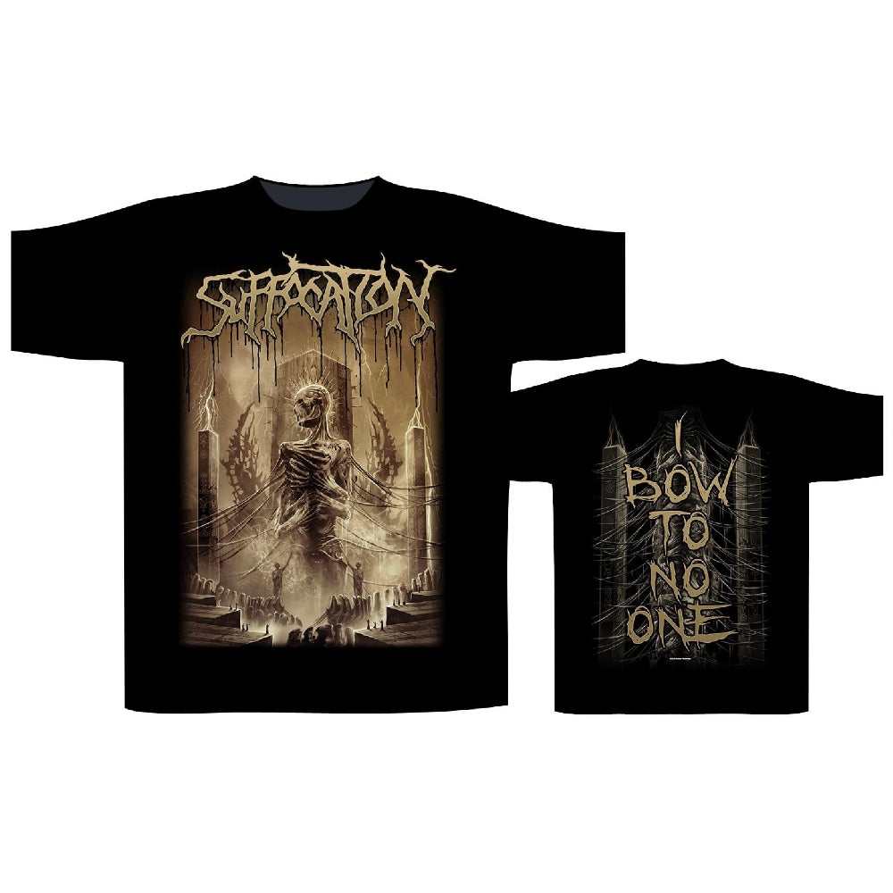 Suffocation - Bow To No One - T-shirt - Razamataz