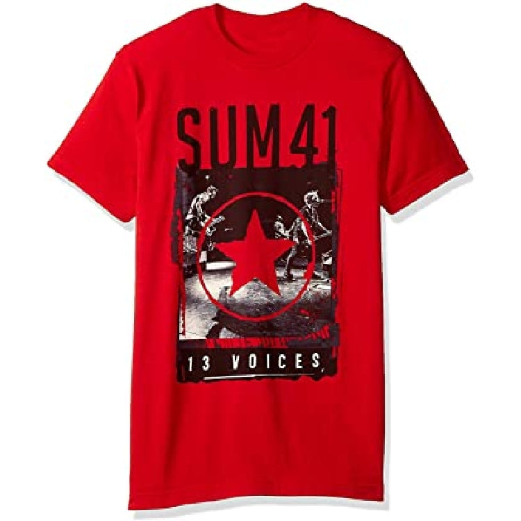 Sum 41 - Red Star 13 Voices - T-shirt - Live Nation