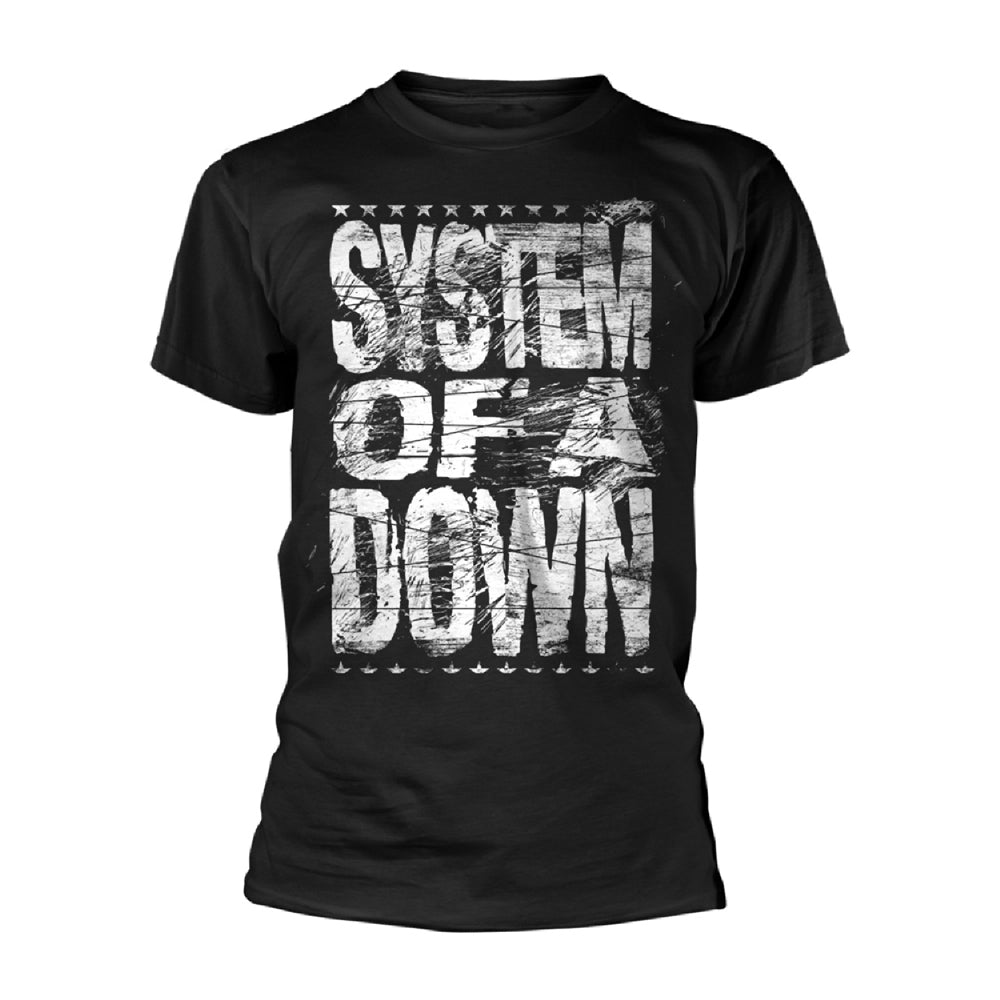 System Of A Down - Distressed Logo - T-shirt - PHD