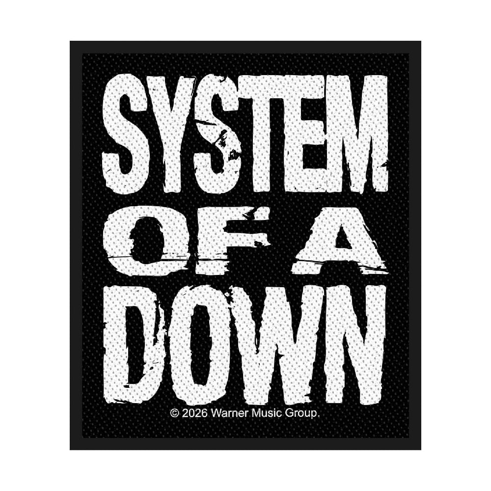 System Of A Down - Stacked Logo - Patch - Razamataz