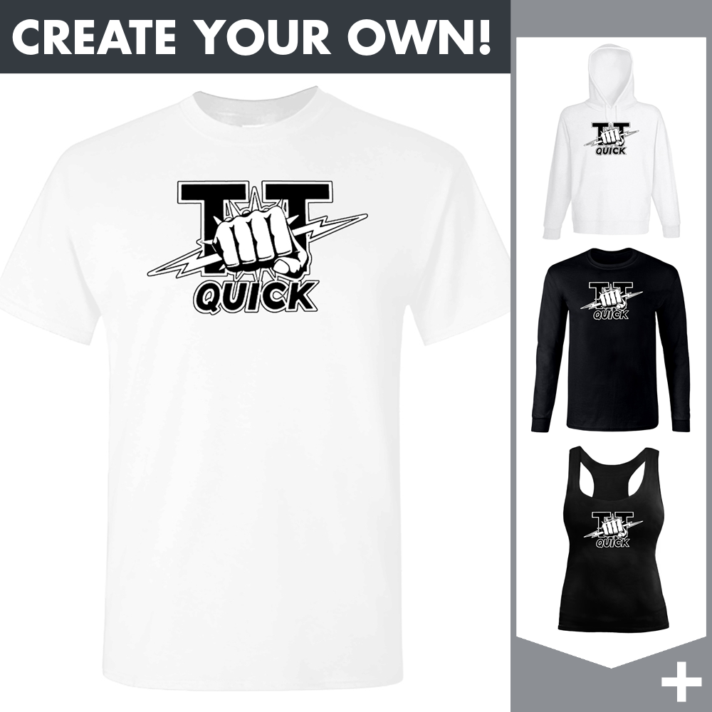 T. T. Quick - White Logo - Merchandising