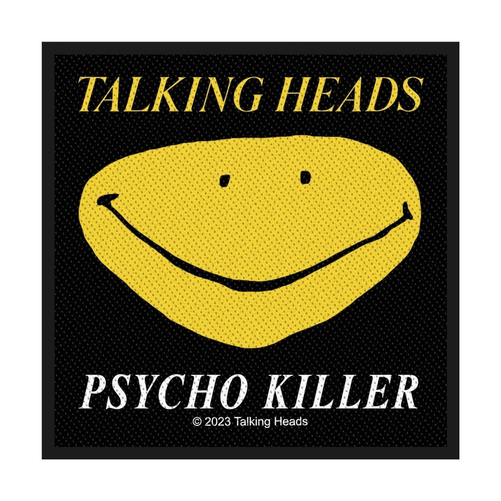 Talking Heads - Psycho Killer - Patch - Razamataz