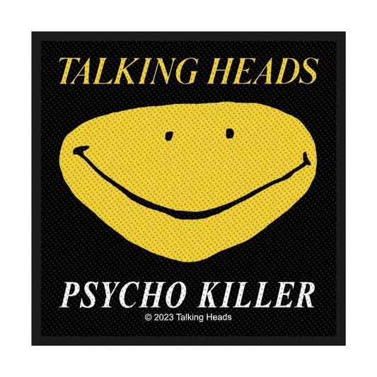 Talking Heads - Psycho Killer - Patch - Razamataz