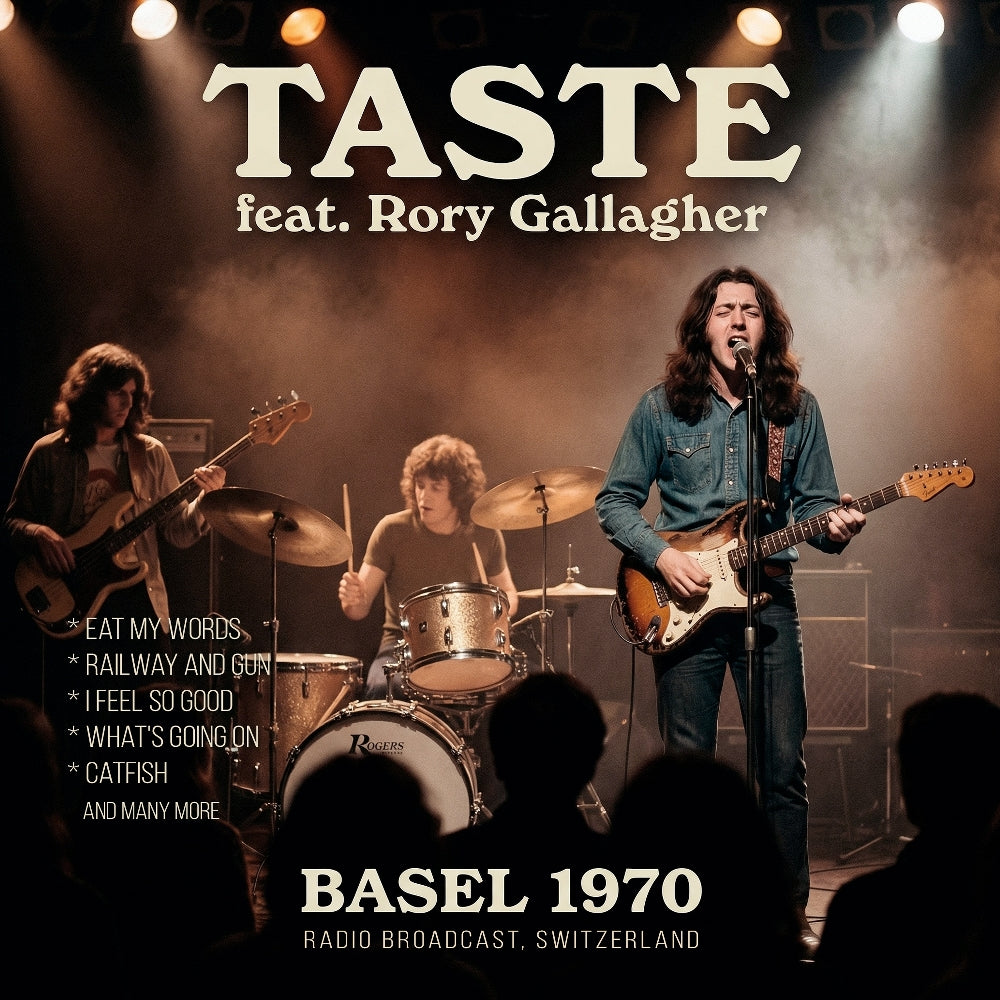 Taste Feat. Rory Gallagher - Basel 1970 (Radio Braodacst, Switzerland) - CD - Rockin' Bear Records