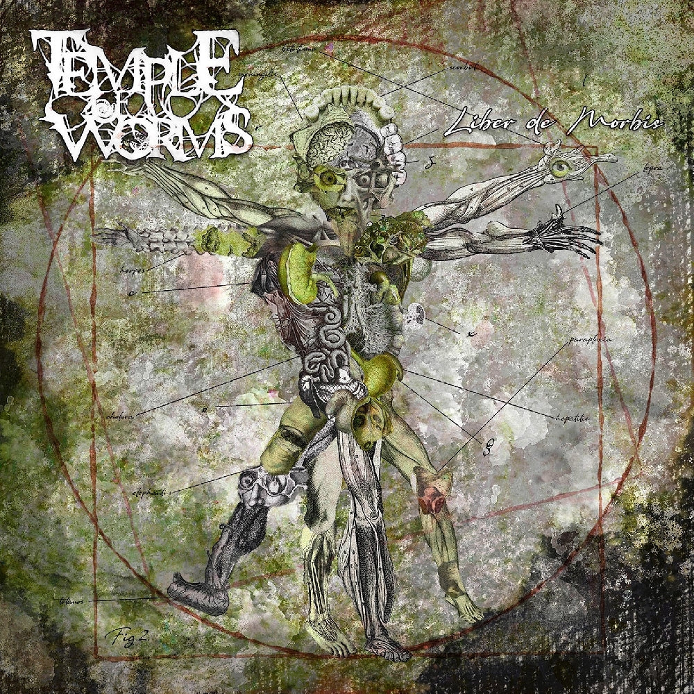 Temple Of Worms - Liber De Morbis - CD DIGIPAK - Great Dane Records