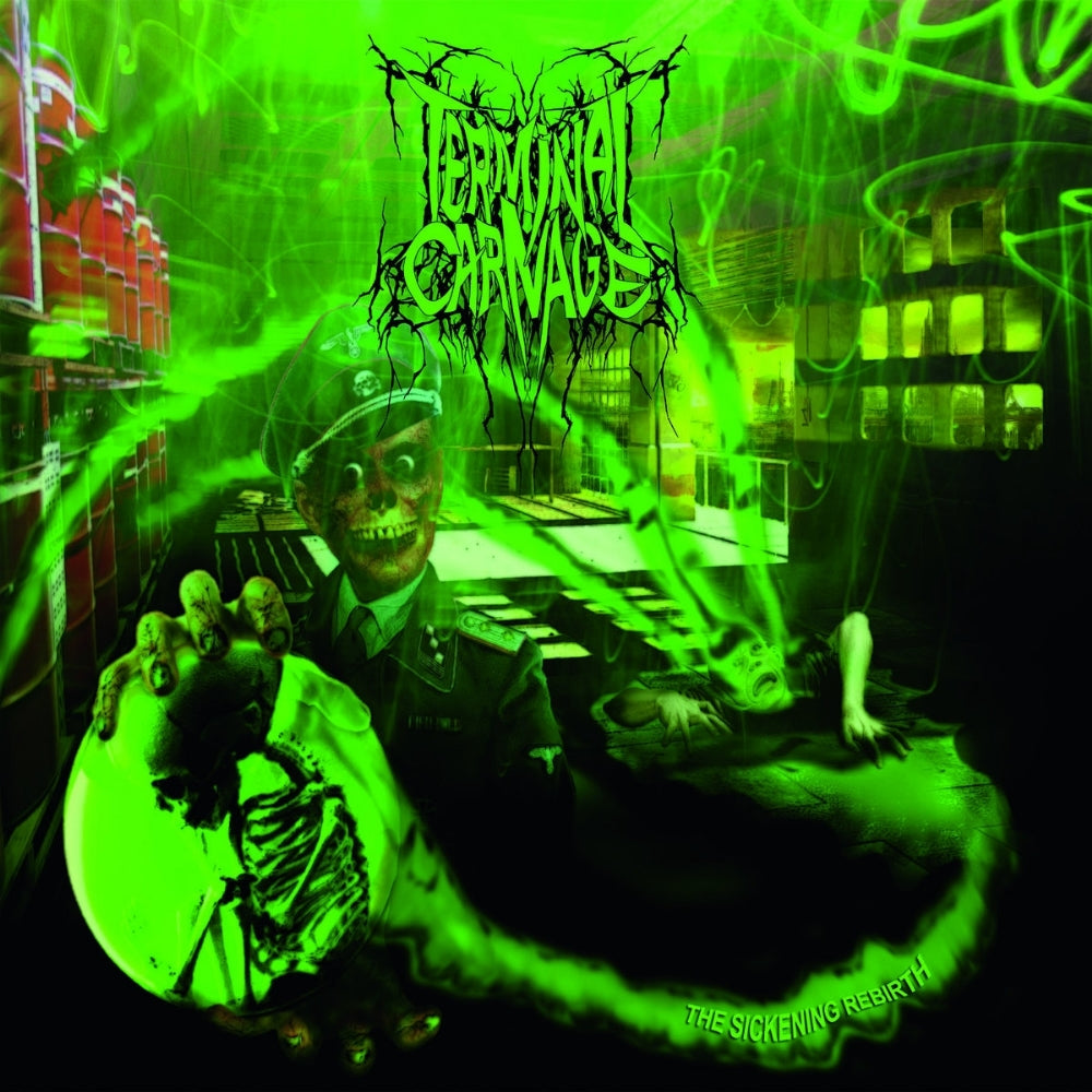 Terminal Carnage - The Sickening Rebirth - CD DIGIPAK - Great Dane Records