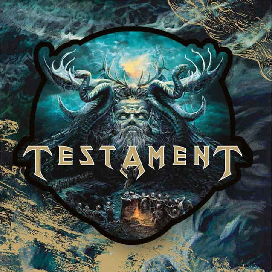 Testament - Rise Up - SHAPED VINYL - Church Of Vinyl
