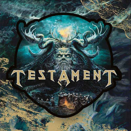 Testament - Rise Up - SHAPED VINYL - Church Of Vinyl