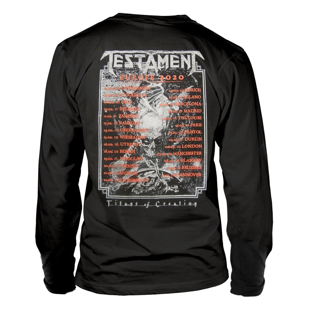 Testament - Titans Of Creation Europe 2020 Tour - Long Sleeve - PHD - Image 2
