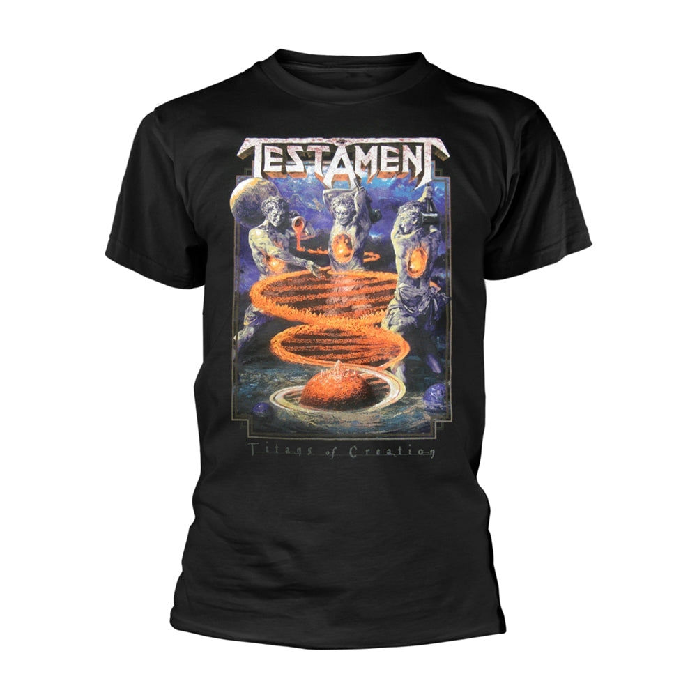 Testament - Titans Of Creation Europe 2020 Tour (colour) - T-shirt - PHD