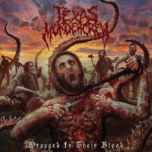 Texas Murder Crew - Wrapped In Their Blood - CD - Comatose Music