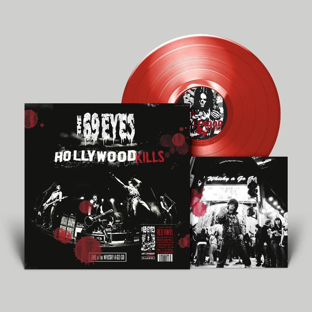 The 69 Eyes - Hollywood Kills - Live At The Whisky A Go Go - DOUBLE LP GATEFOLD COLOURED - Svart Records