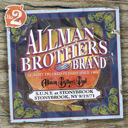 The Allman Brothers Band - Suny at Stonybrook - CD - Allman Brothers Band Recording Company (2015 Deal)