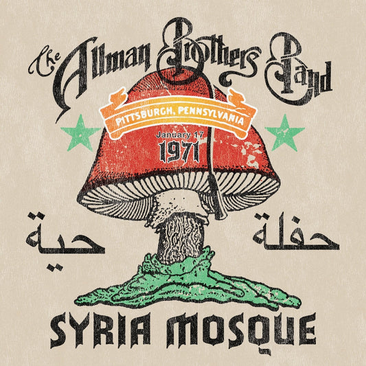 The Allman Brothers Band - Syria Mosque: Pittsburgh, PA January 17, 1971 - LP - Allman Brothers Band Recording Company (2015 Deal)