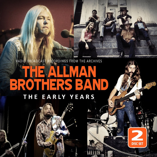 The Allman Brothers Band - The Early Years (Radio Broadcast Recording From The Archives) - 2CD DIGIPAK - Laser Media