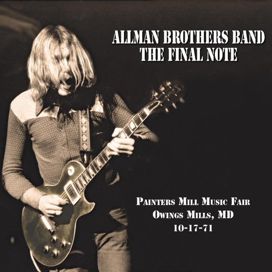The Allman Brothers Band - The Final Note - CD - Allman Brothers Band Recording Company (2015 Deal)
