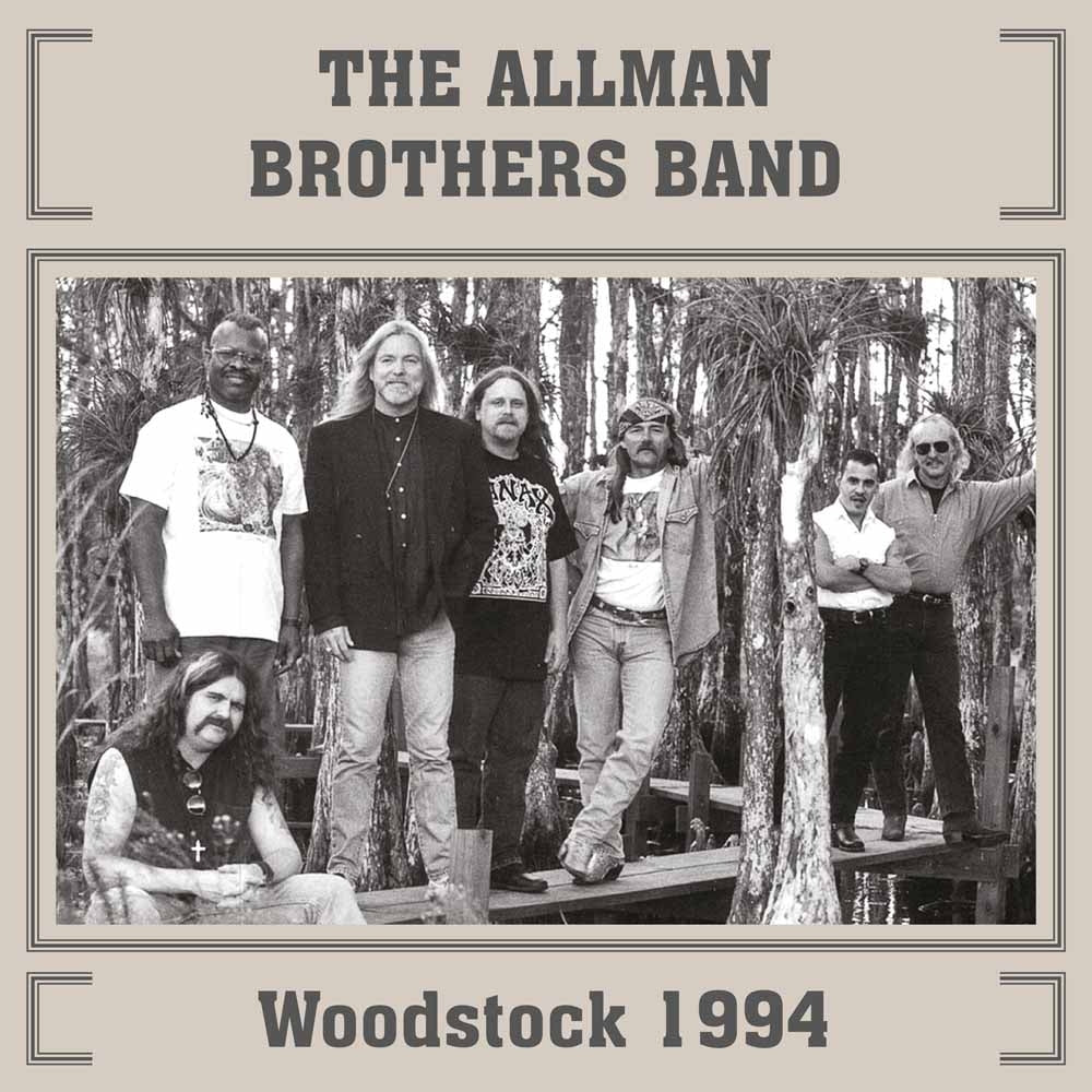 The Allman Brothers Band - Woodstock 1994 - DOUBLE LP GATEFOLD - PHD