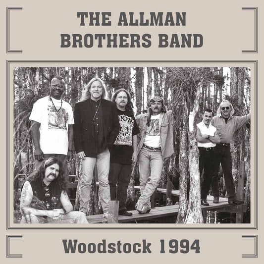 The Allman Brothers Band - Woodstock 1994 - DOUBLE LP GATEFOLD - PHD