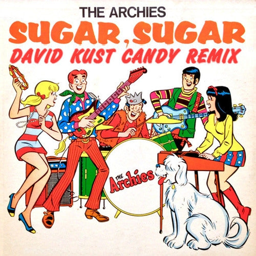 The Archies - Sugar, Sugar - 7" vinyl coloured - Goldenlane Records