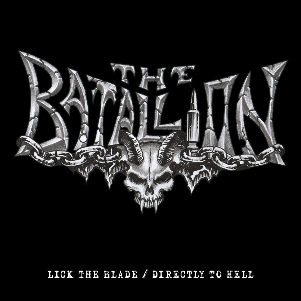 The Batallion - Lick The Blade - Directly To Hell - 7" vinyl coloured - Soulseller