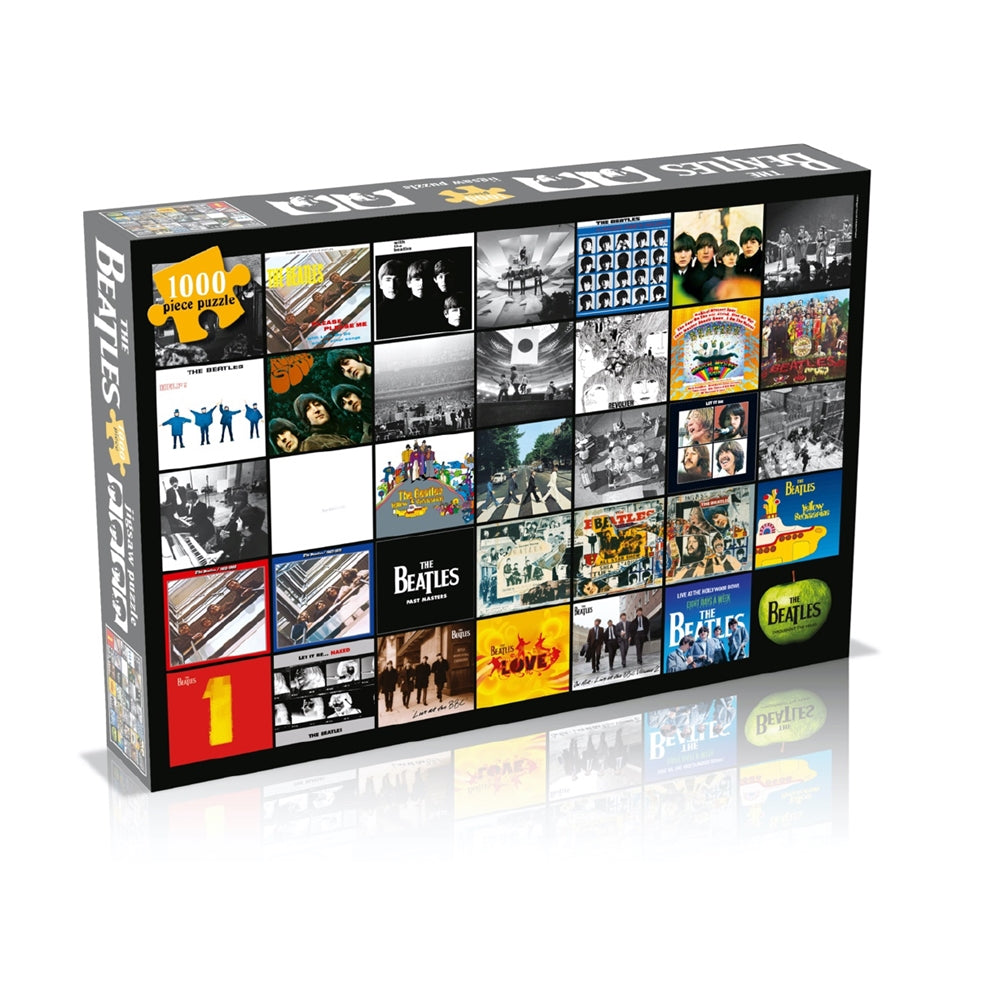 The Beatles - Album Collage - Puzzle - PHD