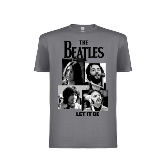 The Beatles - Let It Be (Grey) - T-shirt - PHD