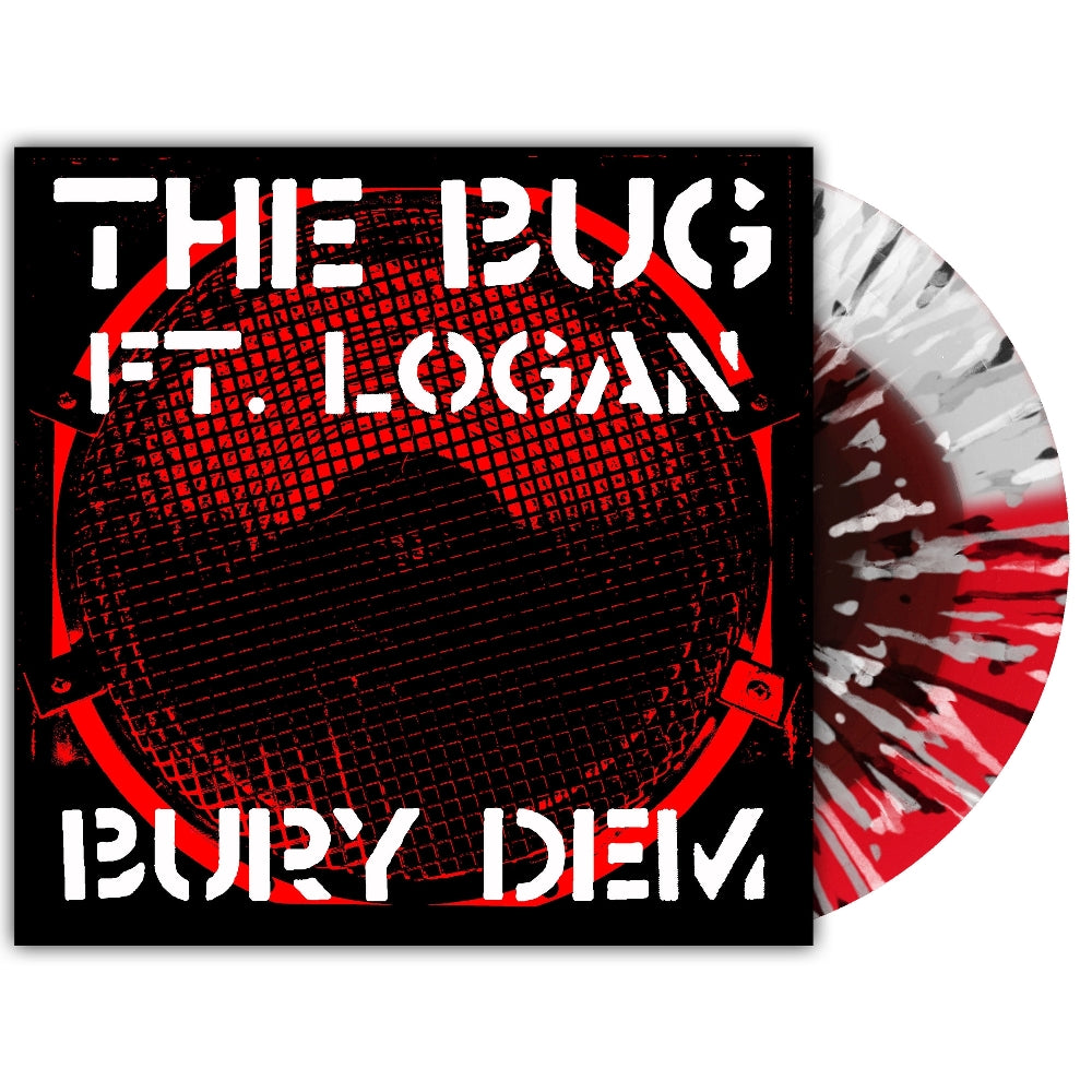 The Bug ft. Logan / Magugu - Burials / Mud - Mini LP coloured - Relapse Records