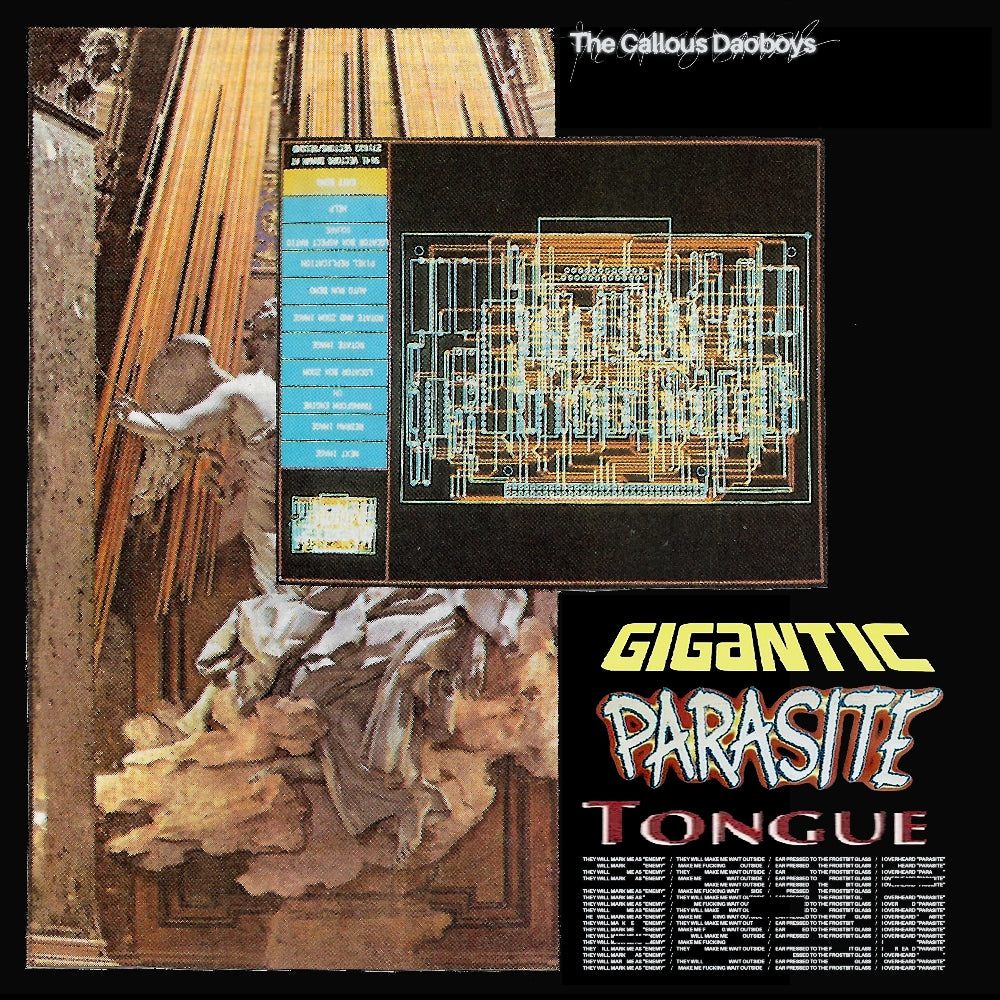 The Callous Daoboys - Gigantic Parasite Tongue/Watching Us Kiss - 10" coloured vinyl - MNRK Music - Image 2