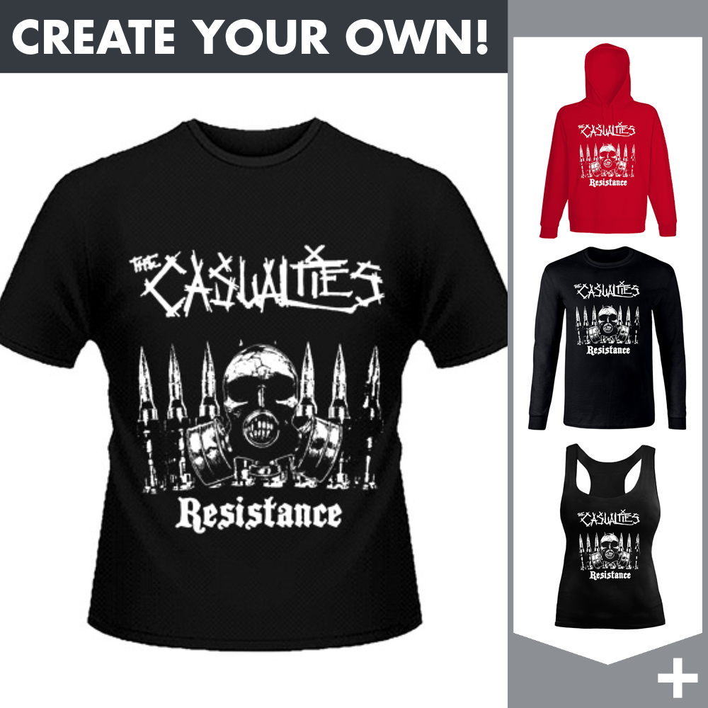 The Casualties - Resistance - Merchandising