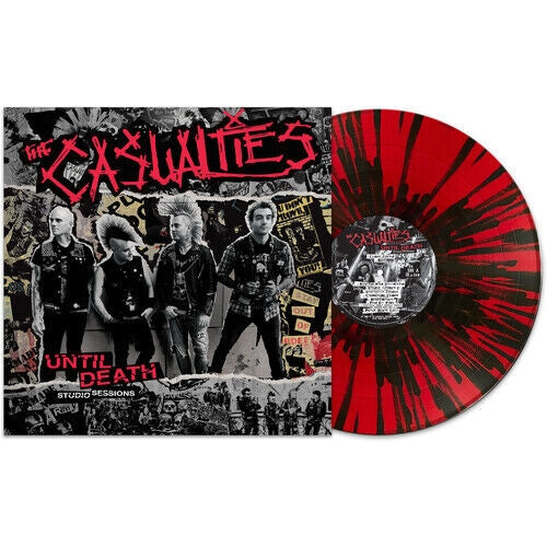 The Casualties - Until Death - Studio Sessions - LP COLOURED - Cleopatra Records