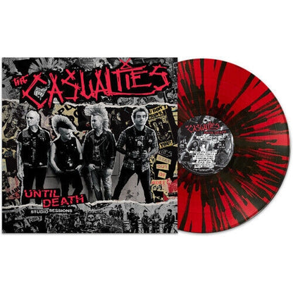 The Casualties - Until Death - Studio Sessions - LP COLOURED - Cleopatra Records