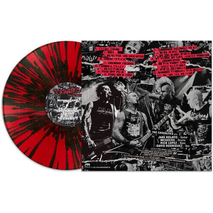 The Casualties - Until Death - Studio Sessions - LP COLOURED - Cleopatra Records - Image 2