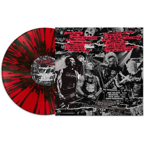 The Casualties - Until Death - Studio Sessions - LP COLOURED - Cleopatra Records - Image 2
