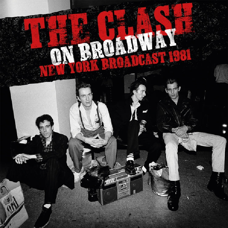 The Clash - On Broadway (New York Broadcast 1981) - DOUBLE LP COLOURED - Parachute Recording Company - Image 2